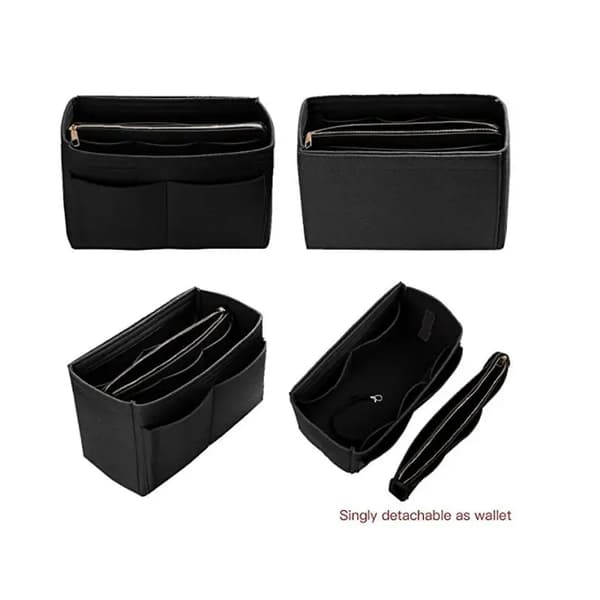 Ny organizer til kvinder i filttaske Drak Red 30X16X16CM