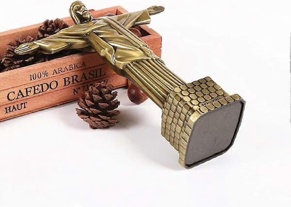 Metall Brasil Kristus Forløseren Jesusfigur Kristus Redentoren-statue