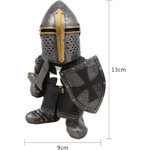 Trädgårdstomte Trädgårdsstaty Guardians Guard Armor Knight