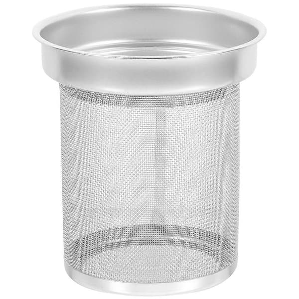 Tefilter i rustfritt stål, erstatningssil i netting for tekanne, reservedel