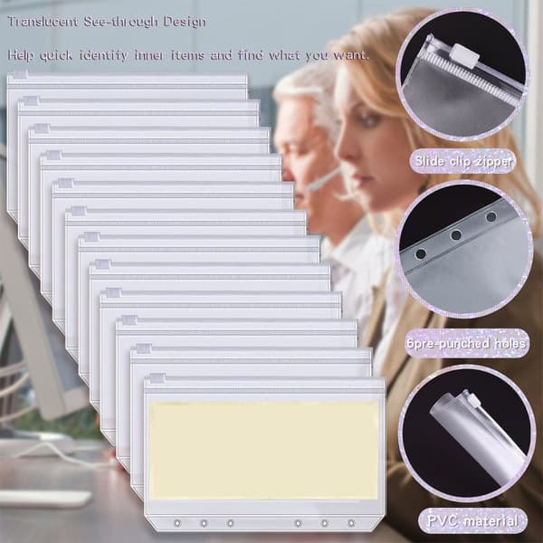 A6 Budget Pärm Budget Organizer GUL Yellow