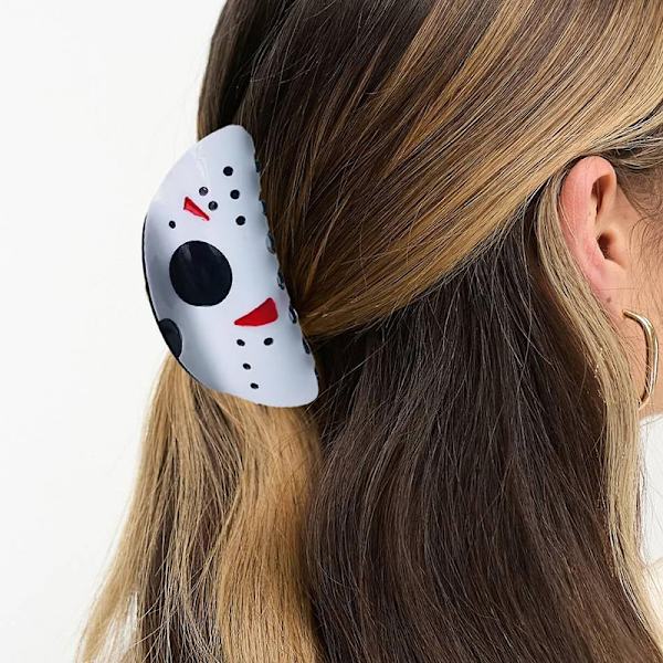 Halloween Ghost Face Hiusklipsi Hai-klipsi Hiustarvike A2