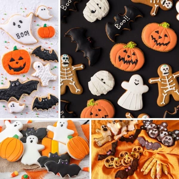 Halloween Kageudstikker - 3 dele flagermusform i rustfrit stål