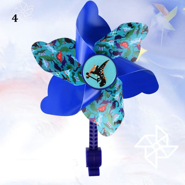 Barn Cykel Väderkvarn Tecknad Pinwheel 4 4