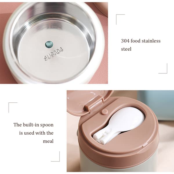 Frokostkopp Kaffe Krus Melkekanne Holder varm lenge Light Pink/430ML