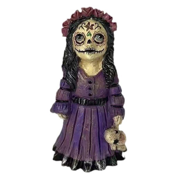 Halloween Voodoo Doll Cone Burner Skräckdocka Förbannad prydnad In