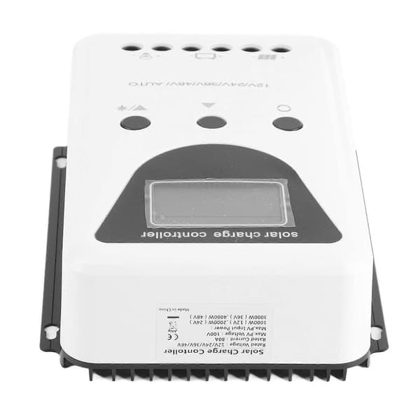 Solcelle ladekontroller PWM Automatisk deteksjonssystem Beskyttelse Sikker lading Solcellepanelregulator