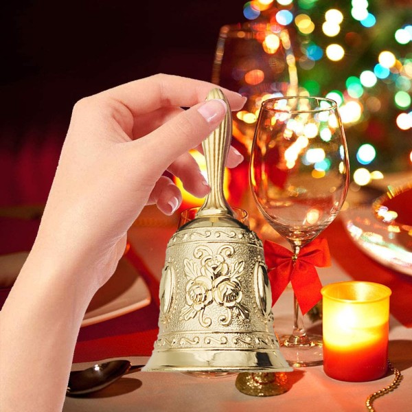 Vintage Bell Hand Bells, Christmas Jingle Bells style 3
