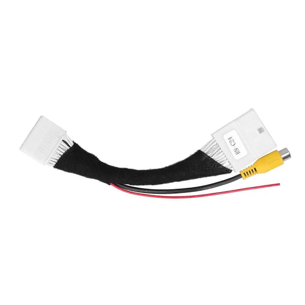 Anslutningskabel för backkamera 24-stifts RCA-adapterkabel för Renault