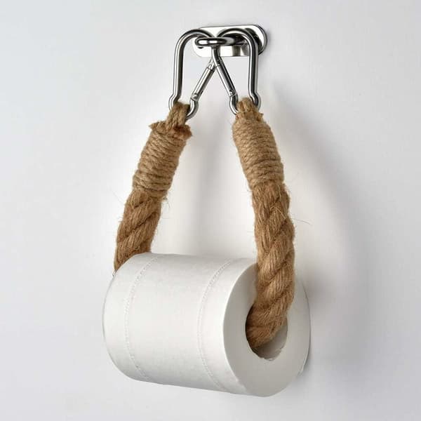 Toalettrullholder, baderomspapirholder toaletthåndklerullholder