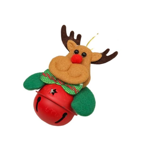 Julgranshänge Santa Claus bell hänge A 3Pcs