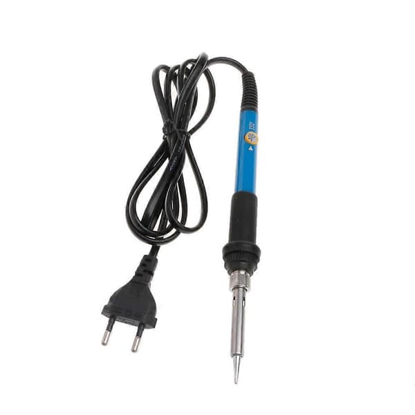 220V 60W Justerbar Temperatur Loddebolt Sveisepistol Varmepenn EU