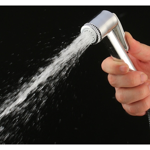 Selvrensende håndholdt bidet Dusjhode Sett Kranspray