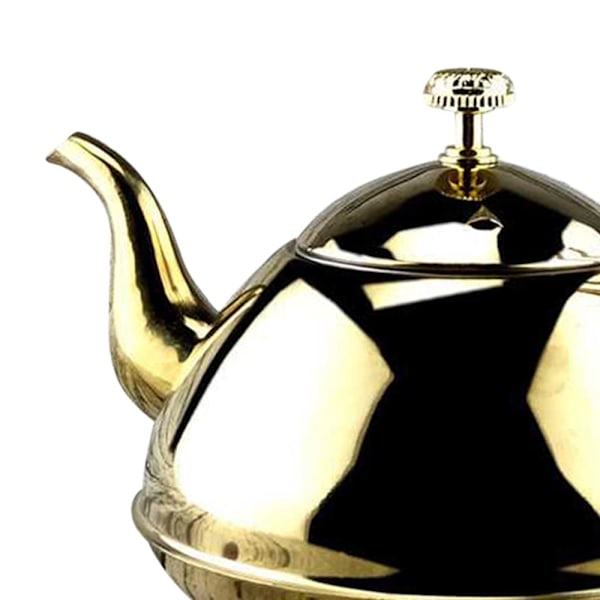 2L kaffekoker i rustfritt stål med svanhals
