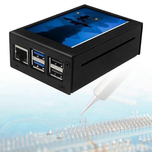 Metallhölje Skyddande Kapsling Väggmonterad Design Full Portåtkomst Robust Skydd Enkel Installation Skyddsskal för Raspberry Pi 5
