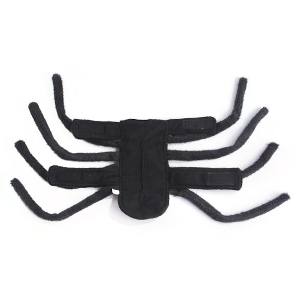 Halloween Mode Kattkläder Spindelkista Husdjur Cosplay black double extra large