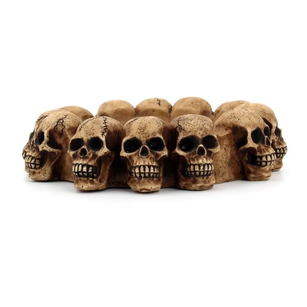 Skull Askfat Resin Rökning Set Kontorsdekorationer 1pc