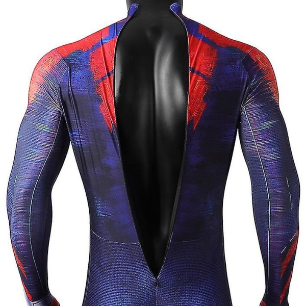 Barn Aldult Spider Man Cosplay Kostym Party Jumpsuit Spider-man 2099 Finklänning Jumpsuit (no mask) 3XL