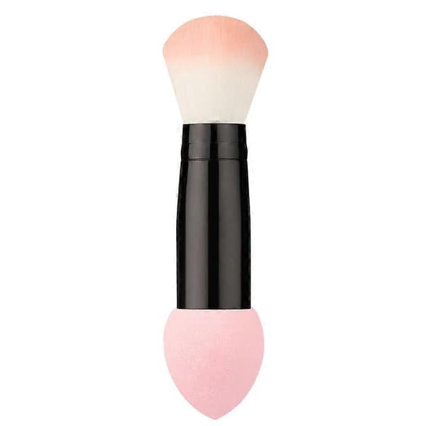 5 stk. blød makeupsvampbørste, dobbeltanvendelig foundationpuff til ansigtsskønhedskosmetik makeupværktøj