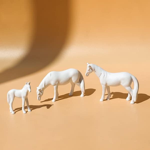 Staty Trois Chevaux, Statyer Decoratives, Decoration de la Maiso