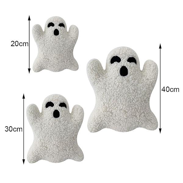Halloween Söt plysch Ghosts Doll Bekväm Pp Bomull Kram Gör 20cm