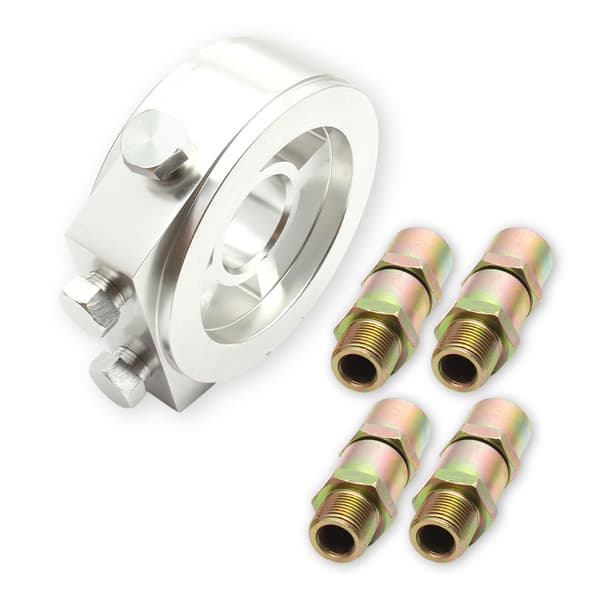 1/2/3 Universal oliefilter til nem installation og høj ydeevne silver 8*8*2.8cm 1 Pc