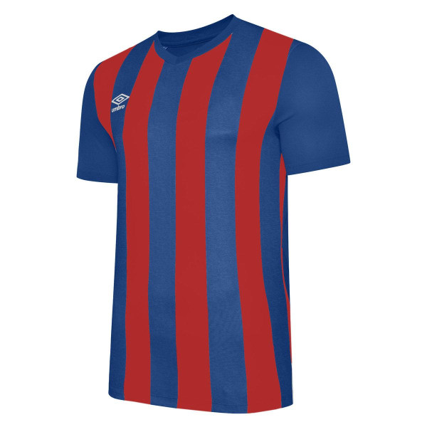 Umbro Ramone Jersey miehille L Punajuuri Lila/Musta Beetroot Royal Blue/Vermillion M