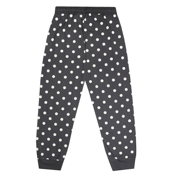 Disney Womens/Ladies Originalet usse Pijamas långa set Pink/Black M