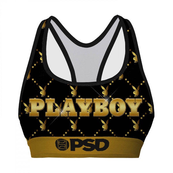 Playboy Monogram Lux PSD Sport-BH Black XX-Large