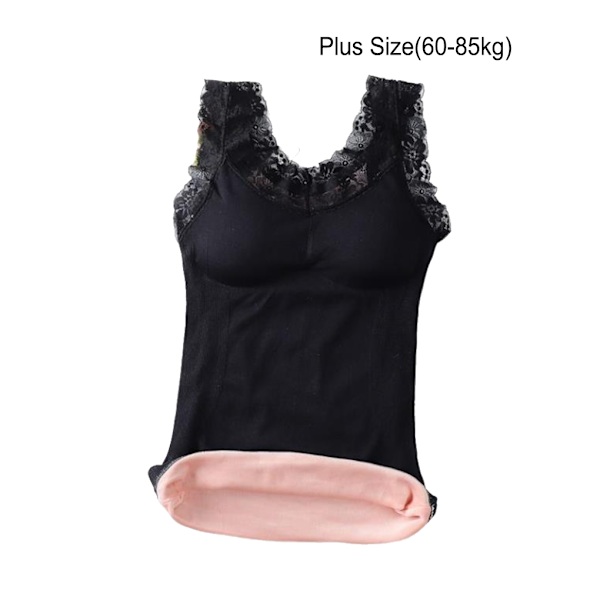 Damevest varm holder fleksibel genanvendelig erstatning vinter Black Large Size
