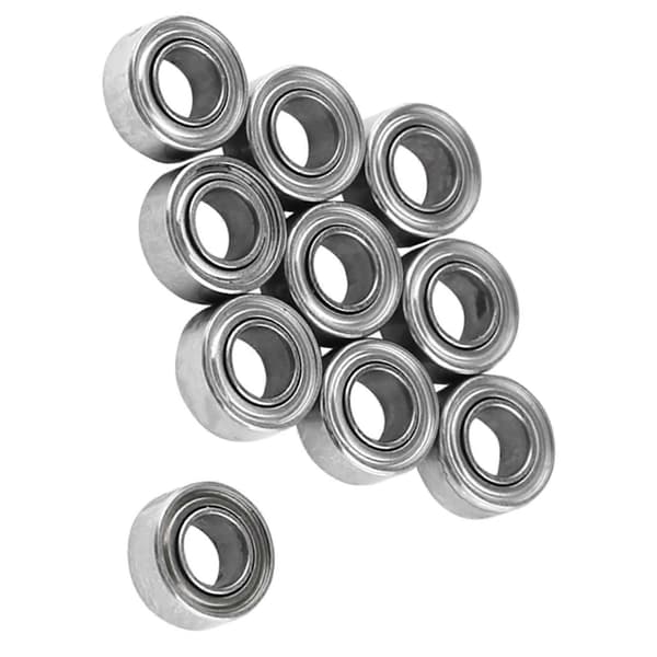 10 stk MR63ZZ dobbelt skjermede miniatyrkulelager 3x6x2,5 mm for 3D-printer, modellbygging
