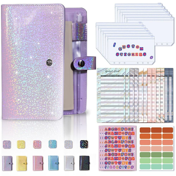 A6 Budgetmappe Budget Organizer LILLA Purple