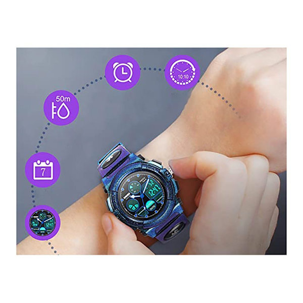 Vattentät watch Watch för barn Populära presenter