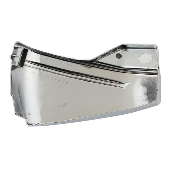 Par motorsykkelbatterisidekåper for VStar 650 DragStar 650 XVS650 XVS650A alle år (krom)