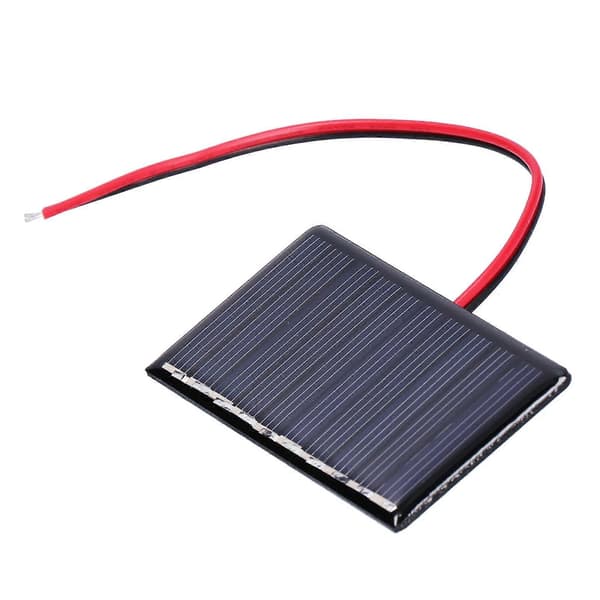 4 stk. solpaneler Unik proces Høj konverteringsrate Effektivitetsoutput solpanel med ledning til belysning