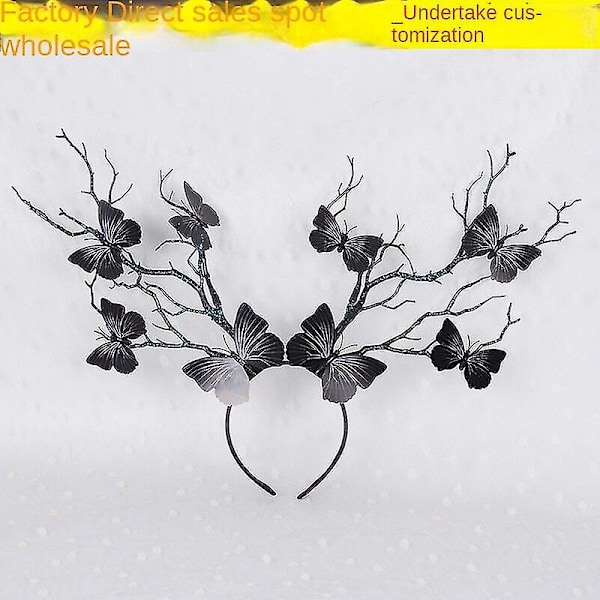 Xmas Rat H Hoop Photo Goth White butterfly style