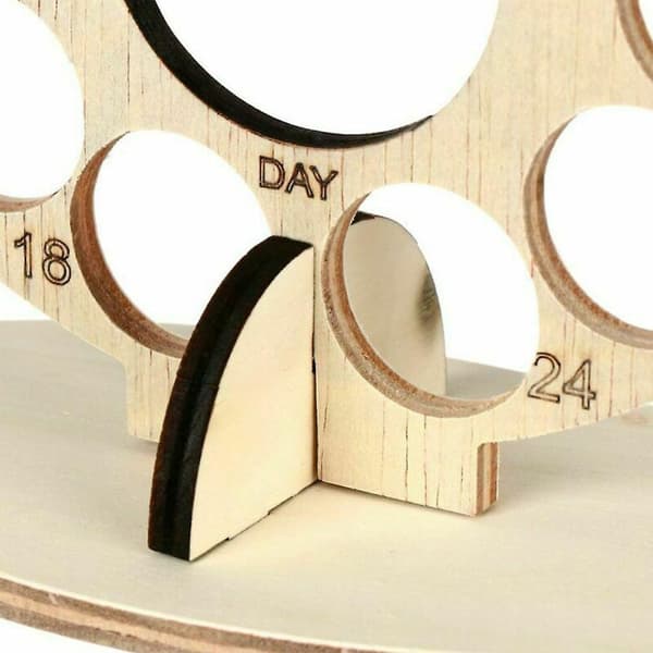 Juletre Tre Adventskalender Sjokoladeholder Antall