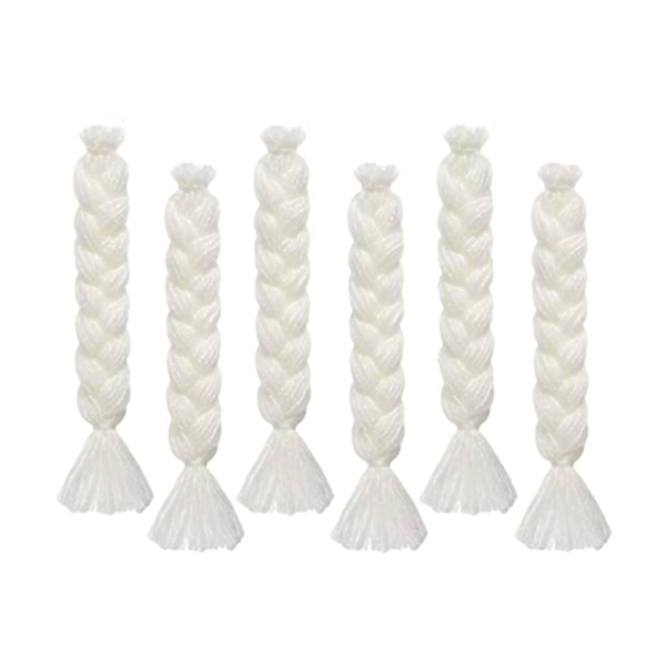 1/2/3/5 Faux Tyg Gnome Skäggdräkt 3 Par Flätor Gnome 1 Pc