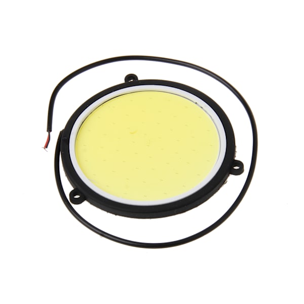 COB DRL Rund Form Sekventiell Flödande LED DRL RGB Körljus DC12V 90mm Blinkers för strålkastare 2x