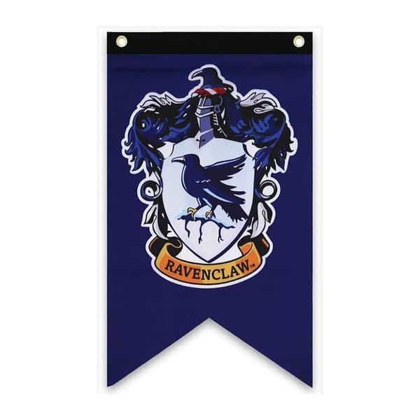 Gryffindor Bursdagsfest Tilbehør College Harry Flagg Bannere Gutter Jenter Barn Potter Halloween dekorasjon 4stk 75*125 Cm
