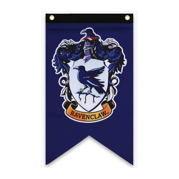 Gryffindor Födelsedagsfest Tillbehör College Harry Flag Banderoller Pojkar Flickor Barn Potter Halloween dekoration 4st 75*125 Cm