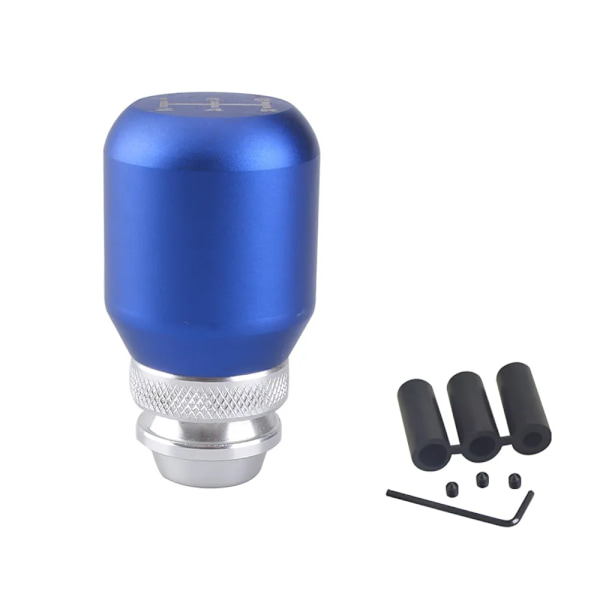 Bilracing JDM Aluminium växelspak Universal växelspaksknopp-blå Blue