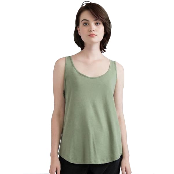 Mantis Dame/Dame Loose Fit Ermeløs vesttopp Myk oliven Soft Olive L