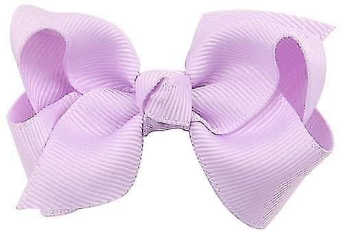 1st Lovely Grosgrain Bow Clips Kids Bowknot Hårklämma