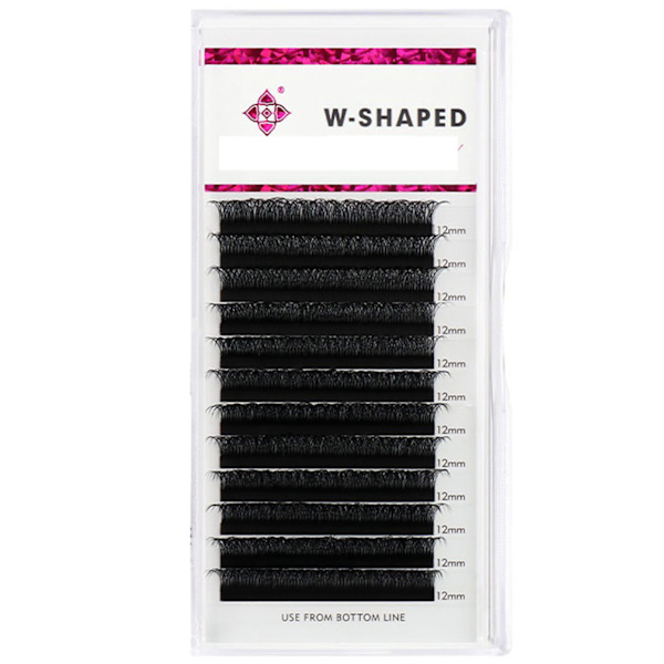 3 Leaf Clover Transplanting Ögonfransar Fluffiga Wispy självhäftande fransar för kvinnor Daglig ögonmakeup 13mm warpage d 0.07