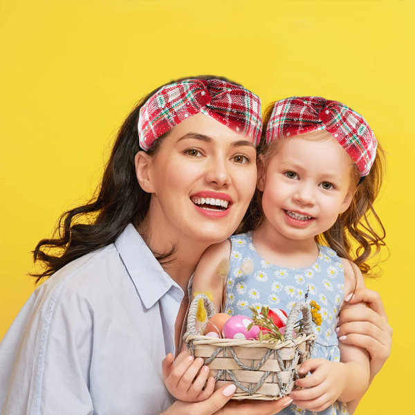 Julpannband, för familjens julkläder kvinnor tjejer style 1