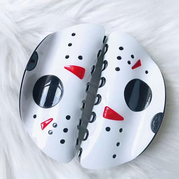 Halloween Ghost Face Hårklo Clip Shark Clip Hårtilbehør A2