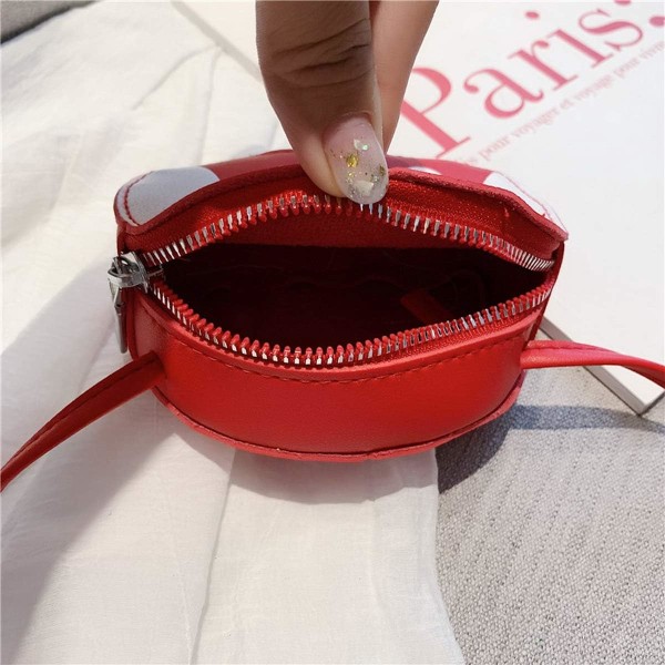 Små jenter Crossbody skulderveske Casual Sopp Håndveske Søt veske for barn NO:6