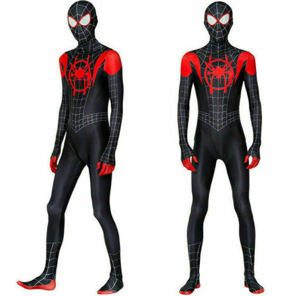 Spiderman Cosplay Bodysuit för barn Halloween Cosplay Jumpsuit  cm 180