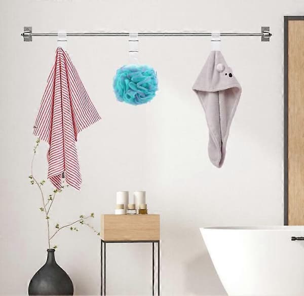 Pyyhekoukku patteriin, pyyhekuivainkoukku kaikkiin standardipattereihin (läpinäkyvä)